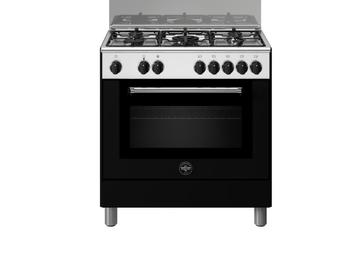 La Germania gasfornuis 80cm 5 branders elektrische oven