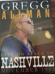 dvd muziek - Gregg Allman - Live On Stage In Nashville 1988, Cd's en Dvd's, Dvd's | Muziek en Concerten, Verzenden