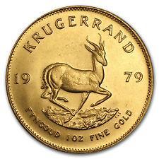 Gouden Krugerrand 1 oz 1979, Postzegels en Munten, Munten | Afrika, Losse munt, Goud, Zuid-Afrika, Verzenden