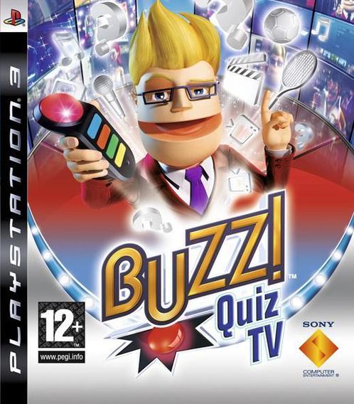 Buzz! Quiz TV PS3 Garantie & morgen in huis!, Spelcomputers en Games, Games | Sony PlayStation 3, Zo goed als nieuw, Muziek, Ophalen of Verzenden