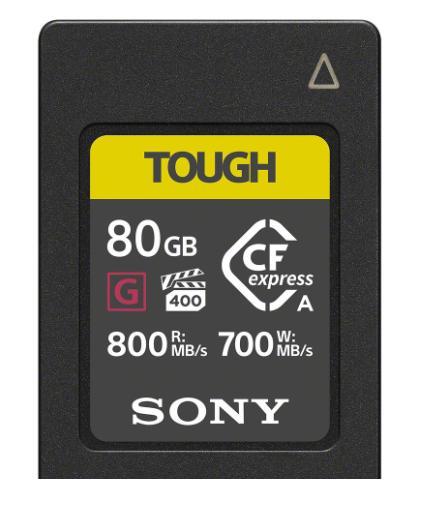Sony CFexpress Tough type A 80 GB -  Incl. Btw, Audio, Tv en Foto, Fotografie | Geheugenkaarten, Zo goed als nieuw, Ophalen of Verzenden