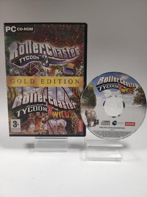 Rollercoaster Tycoon 3 & Tycoon 3 Wild Gold Edition PC, Spelcomputers en Games, Games | Pc, Ophalen of Verzenden