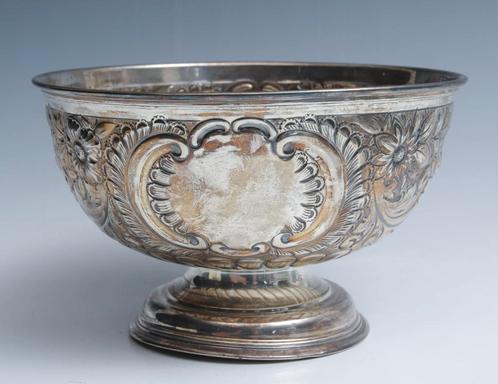 Een Engels zilveren kom, Antiek en Kunst, Antiek | Goud en Zilver, Zilver, Ophalen