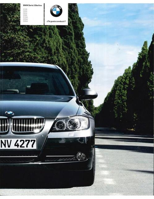 2006 BMW 3 SERIE BROCHURE SPAANS, Boeken, Auto's | Folders en Tijdschriften, BMW