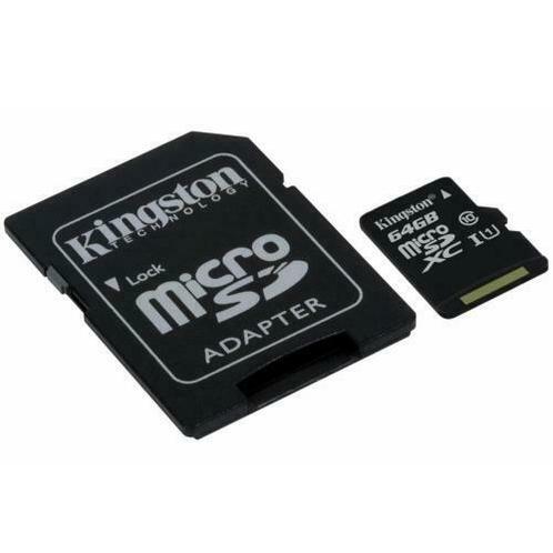 Kingston 64 GB Micro SD geheugenkaart Canvas Select, Computers en Software, RAM geheugen, Nieuw, Ophalen of Verzenden