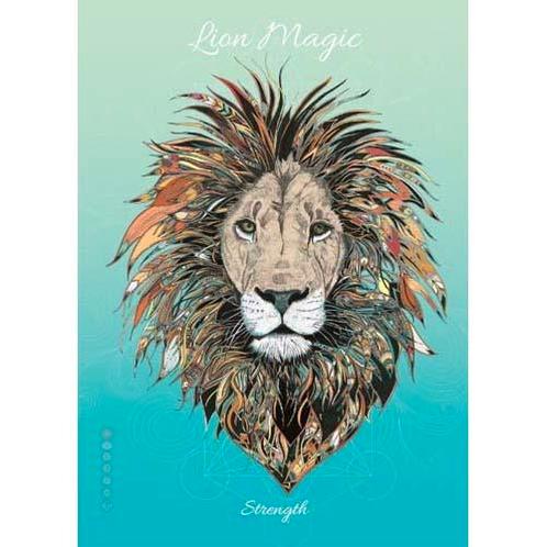 Karin Roberts Kaart Lion Magic, Verzamelen, Ansichtkaarten | Dieren, Verzenden