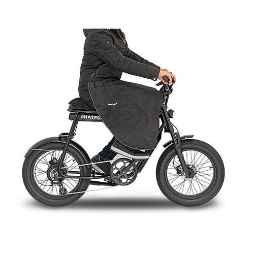 Beenkleed incl. opbergtas bakfiets fatbike fiets zwart, Motoren, Kleding | Motorkleding, Ophalen of Verzenden