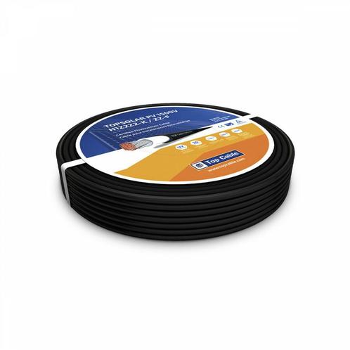 Topsolar kabel zwart 4mm² rol van 100 meter, Auto-onderdelen, Accu's en Toebehoren, Ophalen of Verzenden