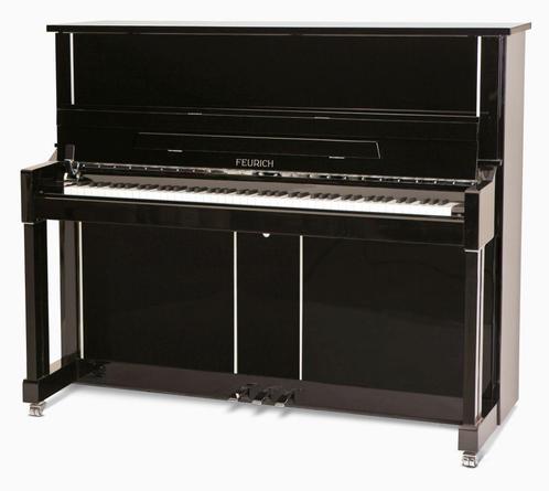 Feurich 125 - Design PE chroom piano, Muziek en Instrumenten, Piano's