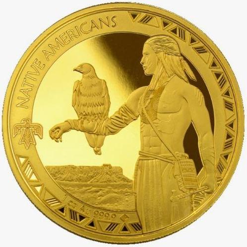 Gouden Native Americans 1 oz 2022, Postzegels en Munten, Munten | Amerika, Midden-Amerika, Losse munt, Goud, Verzenden