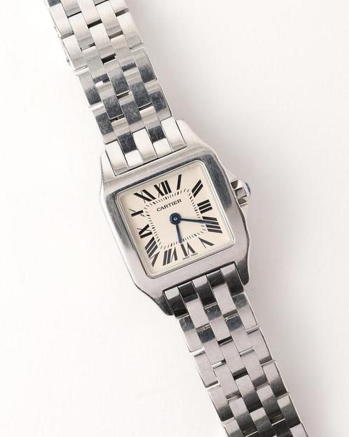 Cartier Santos Demoiselle 2698, Sieraden, Tassen en Uiterlijk, Horloges | Dames, Polshorloge, Gebruikt, Verzenden