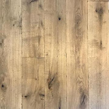Oud eiken planken combi vloer multi-plank vloerverwarming