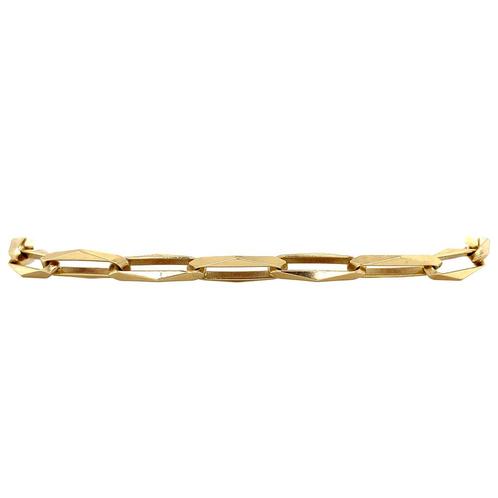 Gouden closed for ever armband 14 krt, Sieraden, Tassen en Uiterlijk, Armbanden, Nieuw, Ophalen of Verzenden