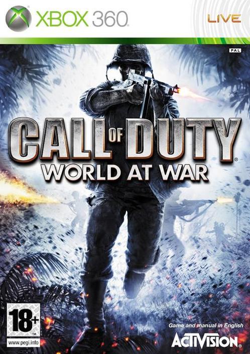Call of Duty 5 World at War (Xbox 360), Spelcomputers en Games, Games | Xbox 360, Gebruikt, Vanaf 12 jaar, Verzenden