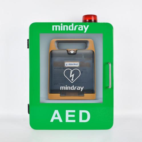 Mindray AED binnenkast met flitslichtalarm, Diversen, Verpleegmiddelen, Nieuw, Verzenden