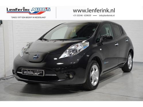 Nissan Leaf Electric 30kW 2016 Navi Camera va € 154,-/mnd, Auto's, Nissan, Onderhoudsboekje, Zwart, Handgeschakeld, Hatchback