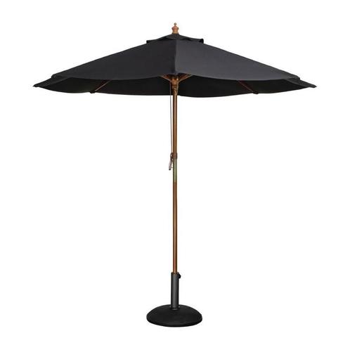 Bolero ronde parasol zwart 3m, Zakelijke goederen, Horeca | Meubilair en Inrichting, Verzenden