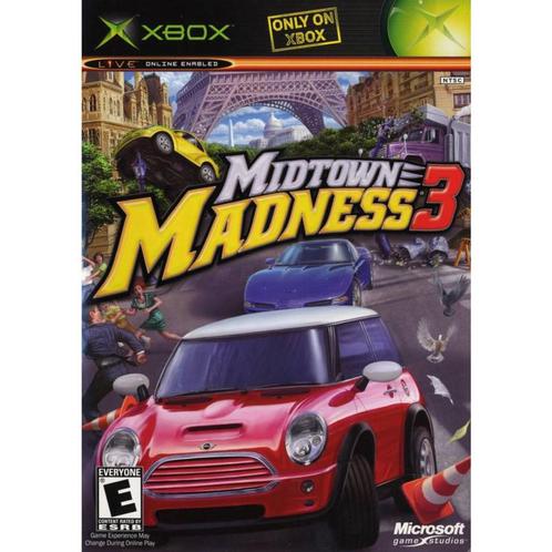 Midtown Madness 3 (Xbox Original Games), Spelcomputers en Games, Games | Xbox Original, Zo goed als nieuw, Ophalen of Verzenden