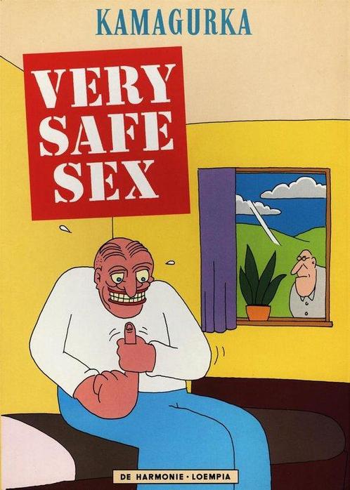 Very safe sex 9789061694694 Kamagurka, Boeken, Stripboeken, Gelezen, Verzenden