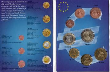 Monaco jaarset 2001 compleet UNC inclusief dubbelkop euro