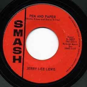 vinyl single 7 inch - Jerry Lee Lewis - Pen And Paper, Cd's en Dvd's, Vinyl Singles, Zo goed als nieuw, Verzenden