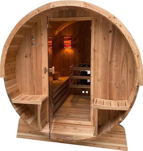 Legend Wellness Sauna Barrel 300 nu met 10% korting !, Sport en Fitness, Sauna, Fins of Traditioneel, Complete sauna, Nieuw, Ophalen