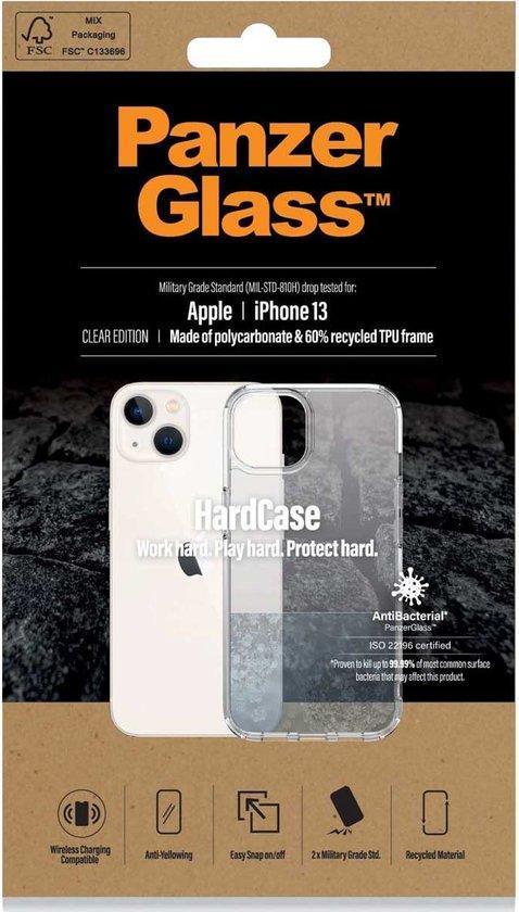 PanzerGlass ClearCase AntiBacterial voor de iPhone 13, Telecommunicatie, Mobiele telefoons | Hoesjes en Frontjes | Apple iPhone