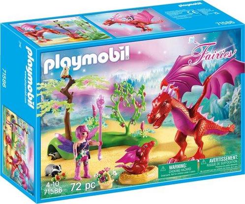 Playmobil Fairies Drakenmoeder met Baby - 71586 (Nieuw), Kinderen en Baby's, Speelgoed | Playmobil, Nieuw, Verzenden
