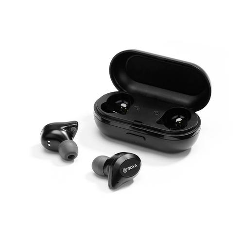 Boya Bluetooth Draadloze Stereo Oordopjes BY-AP1 Zwart, Muziek en Instrumenten, Microfoons, Overige typen, Nieuw, Ophalen of Verzenden