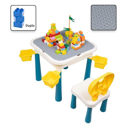 Decopatent® - Kindertafel met  Stoeltje - Speeltafel met, Kinderen en Baby's, Kinderkamer | Tafels en Stoelen, Nieuw, Verzenden
