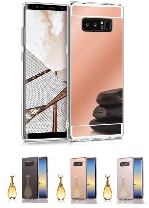 Galaxy Note 8 TPU Bling Spiegel Hoesje 4 Kleuren, Telecommunicatie, Mobiele telefoons | Hoesjes en Frontjes | Samsung, Nieuw, Ophalen of Verzenden
