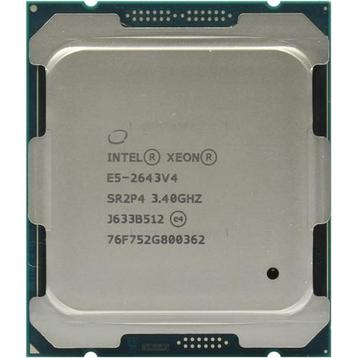 Intel Xeon E5-2643 v4 - 6 Core 12 Threads, 3.40-3.70GHz, Cac
