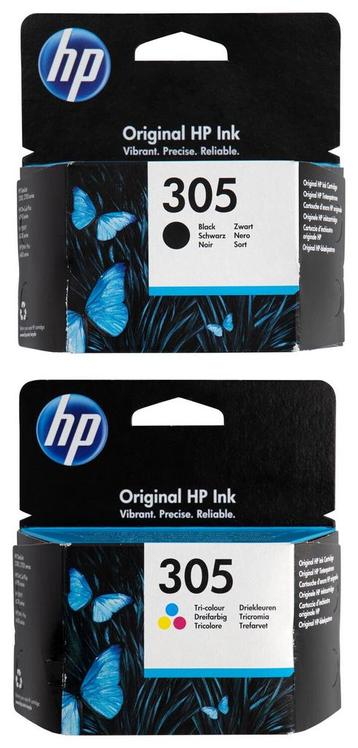HEMA Cartridge HP 305 zwart/kleur - 2 stuks