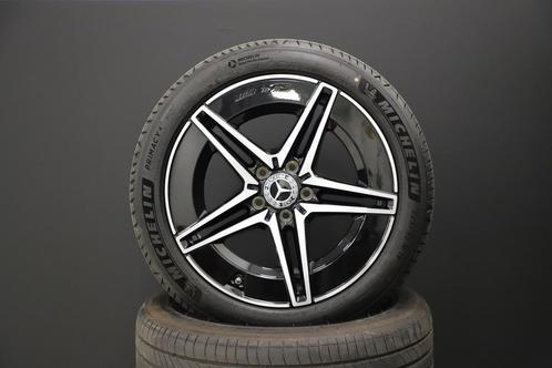 Velgen Mercedes-Benz C-Klasse AMG Michelin Zomerbanden, Auto-onderdelen, Banden en Velgen, 18 inch, Zomerbanden, 255 mm, Personenwagen