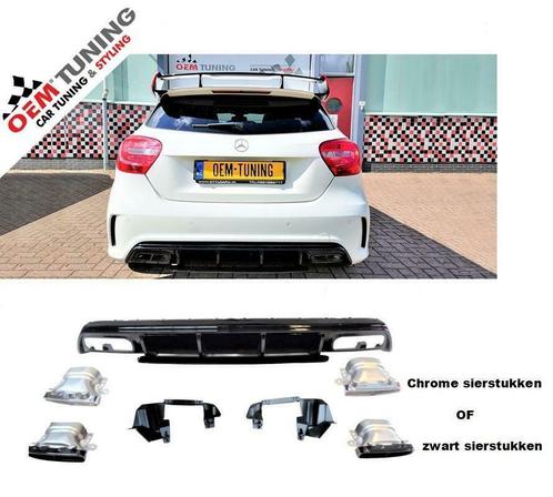 A45 DIFFUSER | 2012-2018 | voor Mercedes-Benz A-Class W176, Auto-onderdelen, Carrosserie en Plaatwerk, Nieuw, Mercedes-Benz, Achter