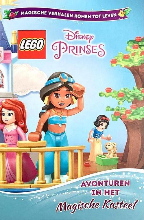 LEGO Disney Prinses Boek Avonturen in het Magische Kasteel, Boeken, Kinderboeken | Jeugd | onder 10 jaar, Gelezen, Verzenden