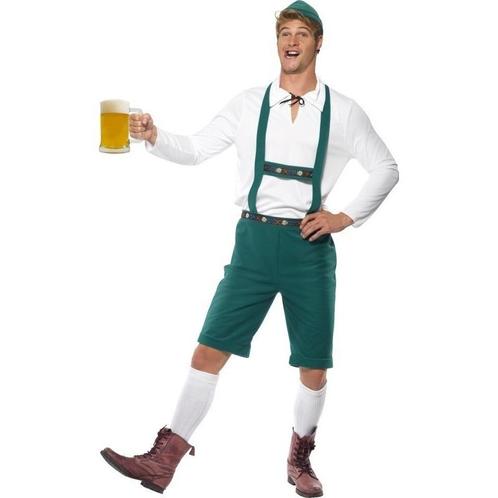 Groene tiroler verkleedkleding voor heren - Lederhosen, Kleding | Heren, Carnavalskleding en Feestkleding, Verzenden