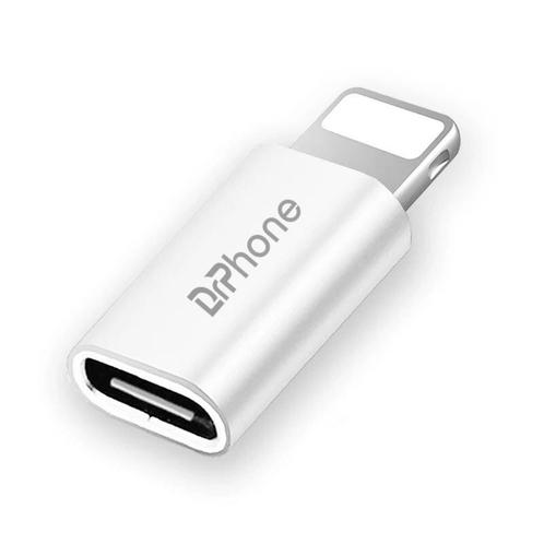 DrPhone C11 Lightning Mannelijk naar USB C Vrouwelijk Adapte, Audio, Tv en Foto, Converters, Verzenden