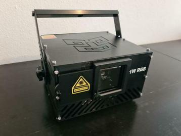 1 Watt (1000 mW) RGB laser projector ILDA 25 Kpps Full Diode