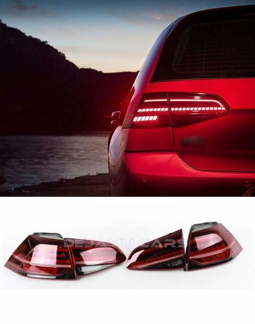 Facelift LED Achterlichten Dynamisch voor VW Golf 7 / 7.5, Auto-onderdelen, Verlichting, Nieuw, Volkswagen, Ophalen of Verzenden