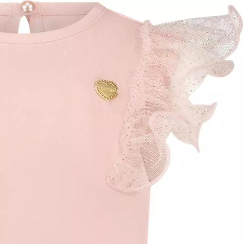 T-shirtje Nobly sparkly (baroque pink), Kinderen en Baby's, Kinderkleding | Maat 92, Meisje, Nieuw, Shirt of Longsleeve, Verzenden