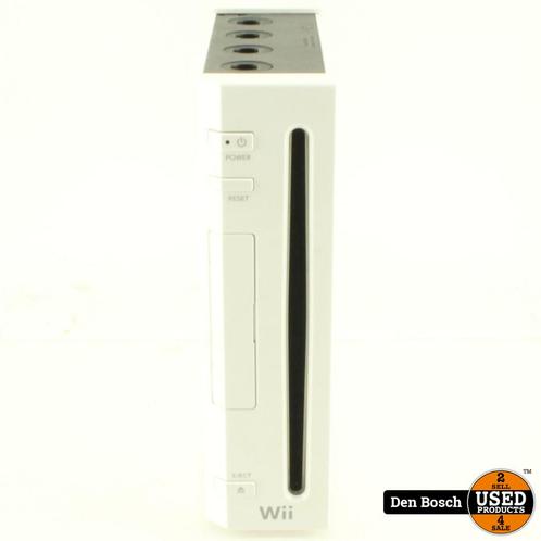 Nintendo Wii met 1 Controller, Spelcomputers en Games, Spelcomputers | Nintendo Wii U, Zo goed als nieuw, Verzenden