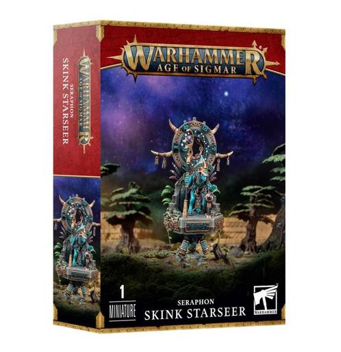 Seraphon Skink Starseer (Warhammer Age of Sigmar nieuw), Hobby en Vrije tijd, Wargaming, Nieuw, Ophalen of Verzenden