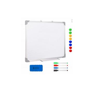 Whiteboard - 60 X 45 CM - Complete Set - Magneetbord