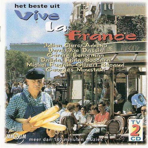 cd - Various - Het Beste Uit Vive La France, Cd's en Dvd's, Cd's | Overige Cd's, Zo goed als nieuw, Verzenden
