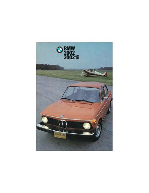 1974 BMW 2002 TII BROCHURE ENGELS (USA), Boeken, Auto's | Folders en Tijdschriften, BMW