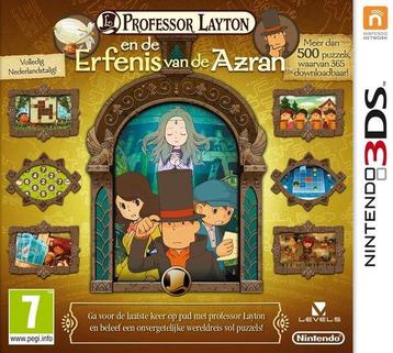 3DS Professor Layton en de Erfenis van de Azran
