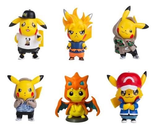 Pikachu Emoji Actiefiguren 10CM per stuk en per set te koop, Verzamelen, Poppetjes en Figuurtjes, Verzenden
