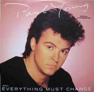 12 inch gebruikt - Paul Young - Everything Must Change (S..., Cd's en Dvd's, Vinyl Singles, Zo goed als nieuw, Verzenden