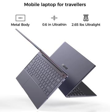 XIDU Tour Pro (2020) grijs 128GB 8GB touchscreen laptop